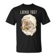 Laika Dog Sputnik Space Space Ussr T-Shirt