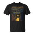 Le Cri Chat De L'art Artiste Expressionniste T-Shirt