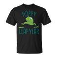 Leap Year February 29 Birthday Cute Frog Happy Leap Day T-Shirt