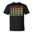Leeds Retro Home Vintage City Hometown T-Shirt