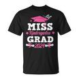 Lil Miss Kindergarten Grad Last Day Of School Graduation T-Shirt