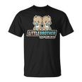 Little Brother Of Twins Younger Sibling Kid Wombmate T-Shirt