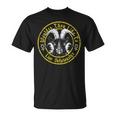 Live Deliciously Vintage Cartoon Goat Black Phillip T-Shirt