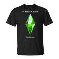 Los Sims Crecidos Camiseta unisex