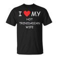 I Love My Hot Trinidadian Wife Cute Country Heart T-Shirt