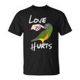 Love Hurts Senegal Parrot Biting Finger T-Shirt