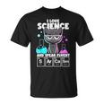 I Love Science And Speak Fluent Sarcasm Nerd Chemistry T-Shirt