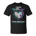 In Loving Memory Semi Colon Suicide Prevention Awareness T-Shirt