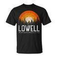 Lowell Massachusetts Ma Vintage 70S 80S 90S Retro T-Shirt