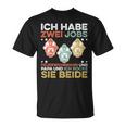 Lustiges Feuerwehrmann Kollegen Und Papa T-Shirt