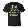 Magical Dad Manager Of Mischief Matching Family Birthday T-Shirt