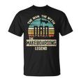 Man Myth Legend Dad Wakeboarding T-Shirt