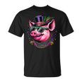 Mardi Gras Pig T-Shirt