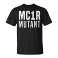 Mc1r Mutant Red Hair Ginger Redhead T-Shirt