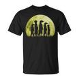 Meerkat Surikate Scharrtier Moon T-Shirt