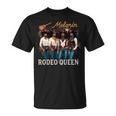 Melanin Rodeo Queen Black Cowgirl African American Western T-Shirt