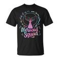 Mermaid Squad Of The Birthday Mermaid T-Shirt