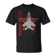 Mig-29 Fulcrum Soviet Cold War Jet Airplane Vintage Cyrillic T-Shirt