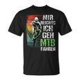 Mir Reichts Ich Geh Mtb Fahren Retro Downhill Bicycle T-Shirt