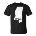 Mississippi Love Hometown State Pride T-Shirt