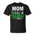 Mom Of The Lucky One Birthday Family St Patrick's Day T-Shirt