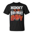 Mommy Basketball Birthday Boy Family Baller B-Day Party T-Shirt