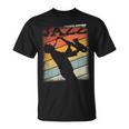 Music Retro Blues Man Plays Saxophone Jazz T-Shirt