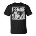 Nage Daughter Survivor Dad Mom Father's Day T-Shirt