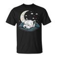 Napping Westie Pajama West Highland White Terrier Sleeping T-Shirt