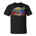Nashville City Retrointage Nashville Tennessee Tn Camiseta unisex