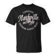 Nashville Music City Vinyl Vintage T-Shirt