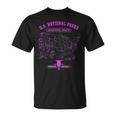 National Parks Map American Hiking Camping T-Shirt