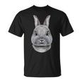 Netherland Dwarf Rabbit Face T-Shirt