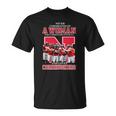 Never Underestimate Awoman Who Understands Football And Loves Cornhuskers T-Shirt