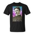 Nikola Tesla Inspiradora De Ciencia Y Electricidad Camiseta unisex