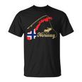 Norway Map Angel Elk T-Shirt