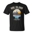 Oak Island Vintage Skull Templar Treasure Hunting T-Shirt