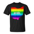 The Official Gay Pride Ohio Rainbow T-Shirt