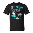 Oh Ship It's A Grad Trip 2024 Cruise Graduation 2024 T-Shirt