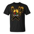 Olodum Music Festival Logo Grey Navy Black T-Shirt