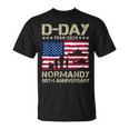 Operation Overlord 1944 D-Day 2024 80Th Anniversary Normandy T-Shirt
