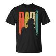 Papá Al Poder De 2 Bomberos Papa Doseces Papa Camiseta unisex