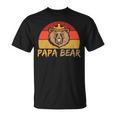 Papa Bär Papa Wildingatertagintage T-Shirt