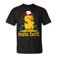 Papa Ente Entenliebhaber Männer Enten T-Shirt