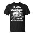 Papa Zwei Jungs Für Zweifachenateron 2 Söhnenatertag T-Shirt