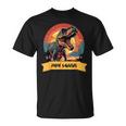 PapasaurusRex Dinosaurier Papa Saurus Grandpapa T-Shirt