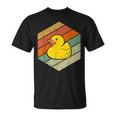 Pato De Goma Retro Pato De Bañoitnage Patito De Goma Camiseta unisex