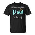 Paul Custom First Name Quote Saying Boys T-Shirt
