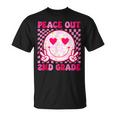 Peace Out 2Nd Grade Last Day Of School Second Grade Graduate T-Shirt