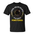 Pennsylvania Eclipse 2024 Total Solar Eclipse April 8 2024 T-Shirt